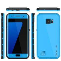 Galaxy S7 EDGE Waterproof Case PunkCase StudStar Light Blue Thin 6.6ft Underwater IP68 ShockProof -Phone Vibe Shop group studstar s7 edge b1e6305d 8417 4e55 aca6 e85c66807124