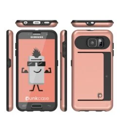 Galaxy S6 EDGE Plus Case PunkCase CLUTCH Rose Gold Series Slim Armor Soft Cover W/ Screen Protector 9 Galaxy S6 EDGE Plus Case PunkCase CLUTCH Rose Gold Series Slim Armor Soft Cover W/ Screen Protector -Phone Vibe Shop group wallet samsung s6 1af8a1a3 d692 41d1 aed5 fe999a857940
