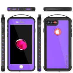 IPhone 8+ Plus Waterproof Case, Punkcase ALPINE Series, Purple | Heavy Duty Armor Cover -Phone Vibe Shop group webster 2 iphone 7 20161f17 39b0 40ef a85f 775a0dec6a72