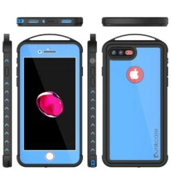 IPhone 7+ Plus Waterproof Case, Punkcase ALPINE Series, Light Blue | Heavy Duty Armor Cover -Phone Vibe Shop group webster 2 iphone 7 3a6da486 30a7 40d0 af38 026c4c44a38a