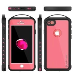 IPhone SE (4.7") Waterproof Case, Punkcase ALPINE Series, Pink | Heavy Duty Armor Cover -Phone Vibe Shop group webster 2 iphone 7 5a4cb235 64d9 4b0f bacf f877cac3406d