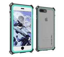 IPhone 7 Plus Waterproof Case, Ghostek Nautical Series For IPhone 7 Plus | Slim Underwater Protection | Adventure Duty | Swimming (Teal)