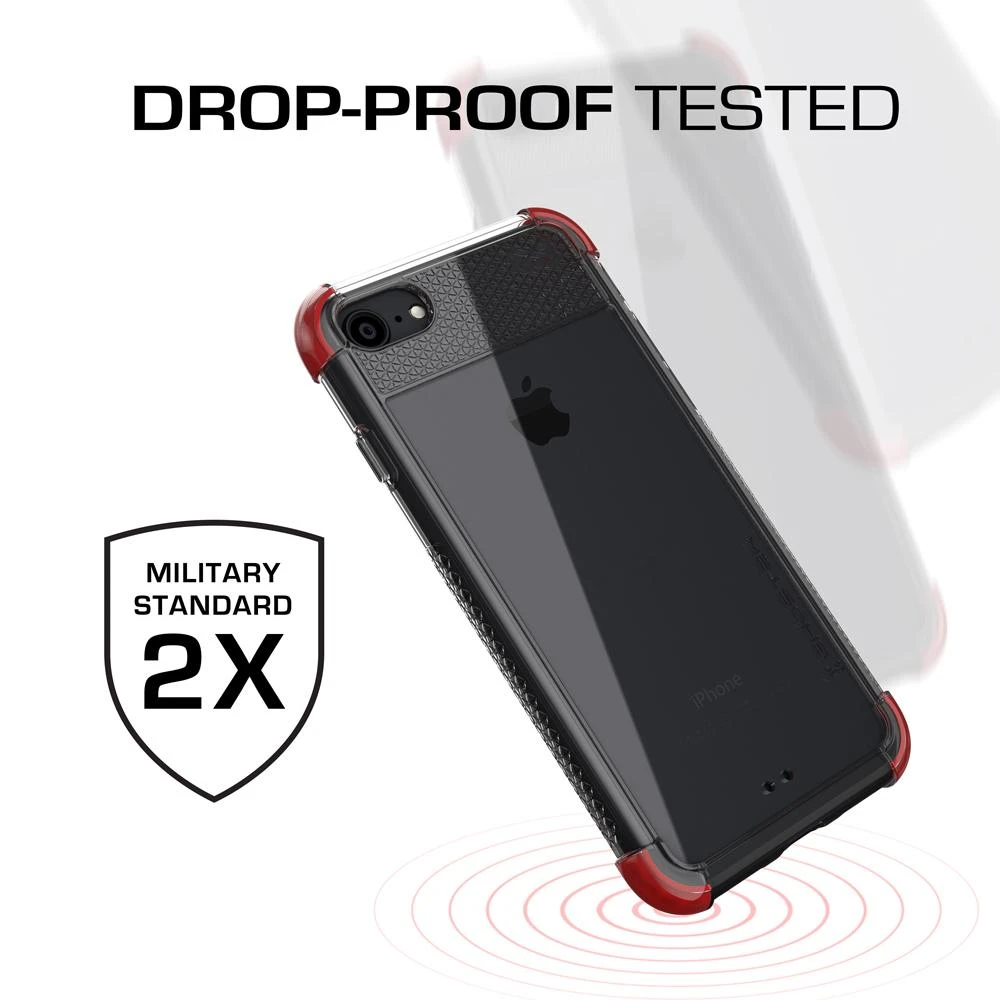 IPhone 7 Case, Ghostek Covert 2 Series For IPhone 7 Protective Case [RED] - Image 6