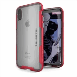 Ghostek Ultra Slim IPhone X Case With Bumper Cushion Technology And Hybrid Drop Protection For Apple IPhone X 10 (2017) | Red