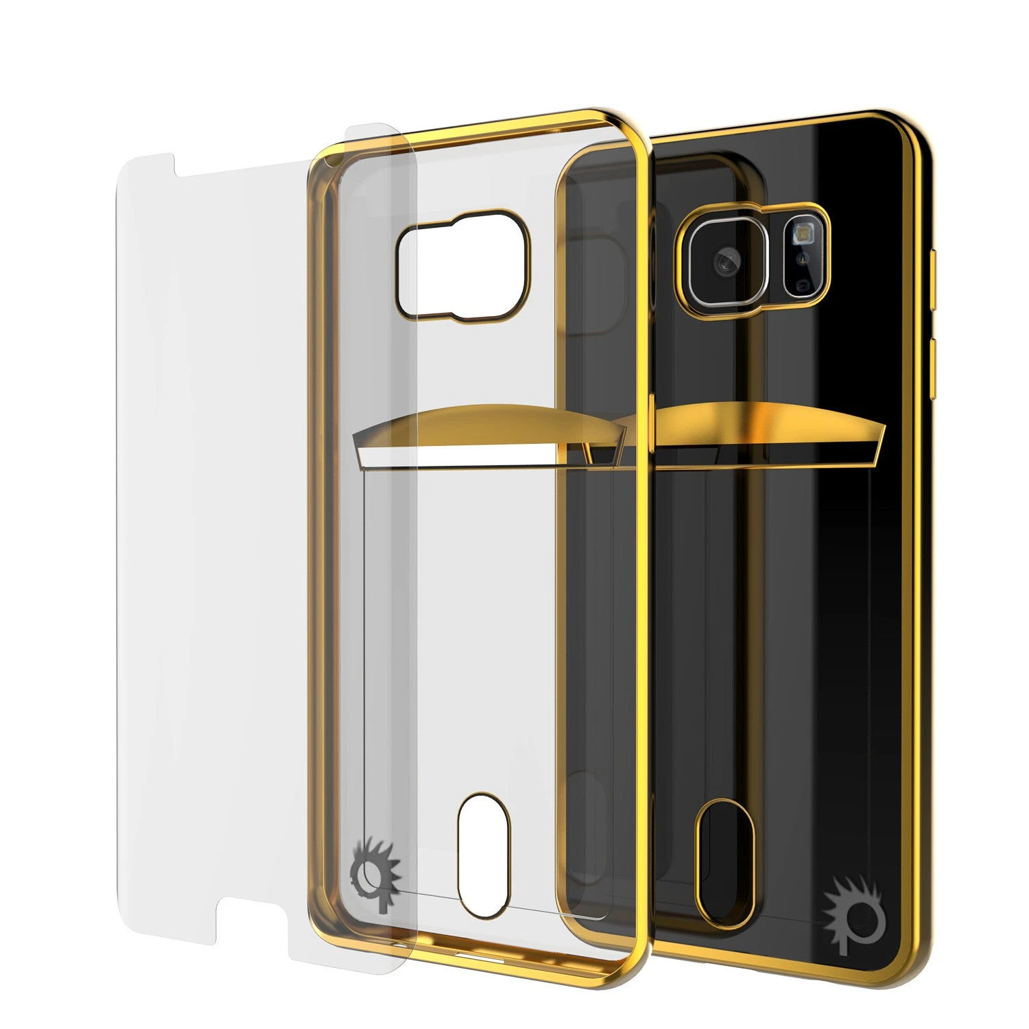 Galaxy S7 EDGE Case, PUNKCASE® LUCID Gold Series | Card Slot | SHIELD Screen Protector | Ultra Fit 4 Galaxy S7 EDGE Case, PUNKCASE® LUCID Gold Series | Card Slot | SHIELD Screen Protector | Ultra Fit - Image 2