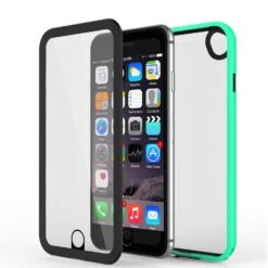 Apple IPhone 7/6s/6 Waterproof Case, PUNKcase CRYSTAL 2.0 Teal W/ Attached Screen Protector| Warranty