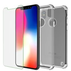 IPhone X Case, Punkcase [BLAZE SERIES] Protective Cover W/ PunkShield Screen Protector [Shockproof] [Slim Fit] For Apple IPhone 10 [Silver] -Phone Vibe Shop inner blaze iphone X e67c133e 77eb 456b 8418 63444b39bef6