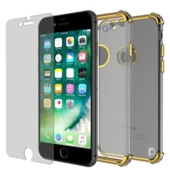 IPhone SE (4.7") Case, Punkcase [BLAZE SERIES] Protective Cover W/ PunkShield Screen Protector [Shockproof] [Slim Fit] For Apple IPhone [Gold] -Phone Vibe Shop inner blaze iphone7 4cd0ddee 0604 487b 85b1 002845654a14