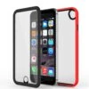 Apple IPhone 8 Waterproof Case, PUNKcase CRYSTAL 2.0 Red W/ Attached Screen Protector| Warranty