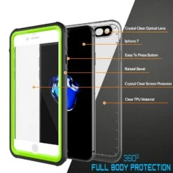 Apple IPhone 8 Waterproof Case, PUNKcase CRYSTAL Light GreenW/ Attached Screen Protector| Warranty 12 Apple IPhone 8 Waterproof Case, PUNKcase CRYSTAL Light GreenW/ Attached Screen Protector| Warranty -Phone Vibe Shop inner crystal iphone 7 a2246e11 2337 4a3f a2f5 a0c8e56d0fdf