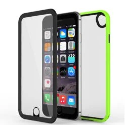 Apple IPhone 8 Waterproof Case, PUNKcase CRYSTAL 2.0 Light GreenW/ Attached Screen Protector| Warranty