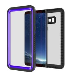 Galaxy S8 Waterproof Case, Punkcase [Extreme Series] [Slim Fit] [IP68 Certified] [Shockproof] [Snowproof] [Dirproof] Armor Cover W/ Built In Screen Protector For Samsung Galaxy S8 [Purple] -Phone Vibe Shop inner extream case galaxy S8 5f1449e3 5b07 4628 86d0 e68af966fc96