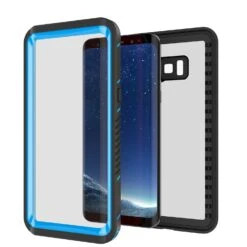 Galaxy S8 PLUS Waterproof Case, Punkcase [Extreme Series] [Slim Fit] [IP68 Certified] [Shockproof] [Snowproof] [Dirproof] Armor Cover [Light Blue] -Phone Vibe Shop inner extream case galaxy S8 efcfa299 8752 44f1 94e8 2c904b2c9f06