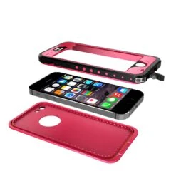 IPhone 5S/5 Waterproof Case, PunkCase StudStar Pink Case Water/Shock/Dirt Proof | Lifetime Warranty -Phone Vibe Shop inner layers