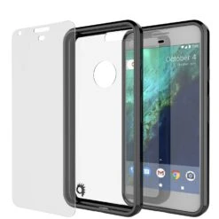 Google Pixel Case Punkcase® LUCID 2.0 Black Series W/ PUNK SHIELD Glass Screen Protector | Ultra Fit -Phone Vibe Shop inner lucid 2 pixel