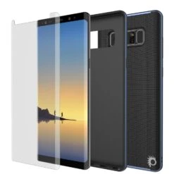 Galaxy Note 8 Case, PunkCase [Stealth Series] Hybrid 3-Piece Shockproof Dual Layer Cover [Non-Slip] [Soft TPU + PC Bumper] With PUNKSHIELD Screen Protector For Samsung Note 8 [Navy Blue] -Phone Vibe Shop inner stealth Galaxy Note 8 d565620b 7466 4096 9652 29af04c12fb2