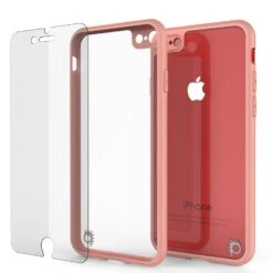 IPhone 8 Case [MASK Series] [PINK] Full Body Hybrid Dual Layer TPU Cover W/ Protective Tempered Glass Screen Protector -Phone Vibe Shop inner themask iphone 7 8fc85ffb 2f87 4e4f aeb9 5c1ca9b22104