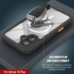IPhone 16 Plus Waterproof Case, Punkcase [Extreme Mag Series] Armor Cover W/ Built In Screen Protector [Yellow] -Phone Vibe Shop iphone 16 plus waterproof case punkcase extreme mag series slim fit ip68 certified shockproof snowproof dirtproof military grade rugged innovative design armor cover 6 691e91a4 d12f 4