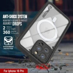 IPhone 16 Pro Waterproof Case, Punkcase [Extreme Mag Series] Armor Cover W/ Built In Screen Protector [Red] -Phone Vibe Shop iphone 16 pro waterproof case punkcase extreme mag series slim fit ip68 certified shockproof snowproof dirtproof military grade rugged innovative design armor cover 2 d335ff17 41e3 4e