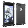 IPhone 6S/6 Waterproof Case, Ghostek® Nautical Black Series| Underwater | Aluminum Frame | Ultra Fit -Phone Vibe Shop iphone 6s waterproof case nautical ghostek black 1 6bd4efa8 a59e 4dae 9ca9 99d022399ad0