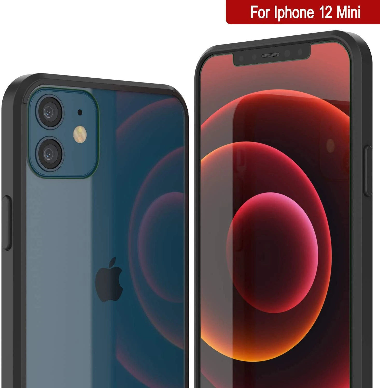 IPhone 12 Mini Case Punkcase® LUCID 2.0 Black Series W/ PUNK SHIELD Screen Protector | Ultra Fit 10 IPhone 12 Mini Case Punkcase® LUCID 2.0 Black Series W/ PUNK SHIELD Screen Protector | Ultra Fit - Image 8