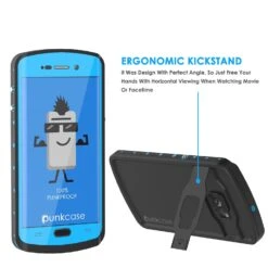 Galaxy S6 EDGE Plus Waterproof Case, Punkcase StudStar Light Blue Series | Lifetime Warranty 13 Galaxy S6 EDGE Plus Waterproof Case, Punkcase StudStar Light Blue Series | Lifetime Warranty -Phone Vibe Shop kickstand studstar edge e280a2dc 23c9 454d 9a39 d2720f6c1c4d