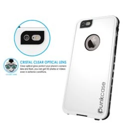 IPhone 6S+/6+ Plus Waterproof Case, PUNKcase StudStar White W/ Attached Screen Protector | Warranty -Phone Vibe Shop lens c13a6492 6743 4435 bf47 ba8d45db7c0c