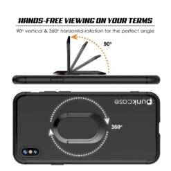 IPhone X Case, Punkcase Magnetix Protective TPU Cover W/ Kickstand, Tempered Glass Screen Protector [Black] -Phone Vibe Shop m 5 ef13d625 fe1a 4eee b927 5656ec31aef1