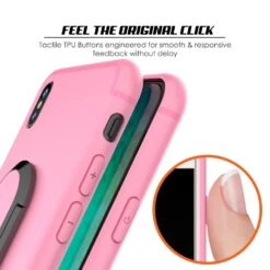 IPhone X Case, Punkcase Magnetix Protective TPU Cover W/ Kickstand, Tempered Glass Screen Protector [Pink] -Phone Vibe Shop m 8 aadaae1d a03a 46f7 b8d8 00857094e134