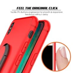 IPhone X Case, Punkcase Magnetix Protective TPU Cover W/ Kickstand, Tempered Glass Screen Protector [Red] -Phone Vibe Shop m 9 b26318f7 a38e 4403 b0dd 80ead944475d