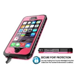 IPhone 5S/5 Waterproof Case, PunkCase StudStar Pink Case Water/Shock/Dirt Proof | Lifetime Warranty -Phone Vibe Shop open acf6ec01 302c 4681 bef5 865ea35bf5ef