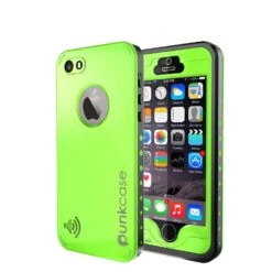 IPhone 5S/5 Waterproof Case, PunkCase StudStar Light Green Case Water/ShockProof | Lifetime Warranty