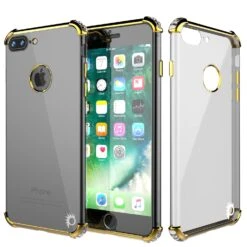 IPhone 7 PLUS Case, Punkcase [BLAZE SERIES] Protective Cover W/ PunkShield Screen Protector [Shockproof] [Slim Fit] For Apple IPhone 7 PLUS [RoseGold]
