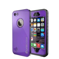 IPhone 5S/5 Waterproof Case, PunkCase StudStar Purple Case Water/Shock/Dirt Proof | Lifetime Warranty