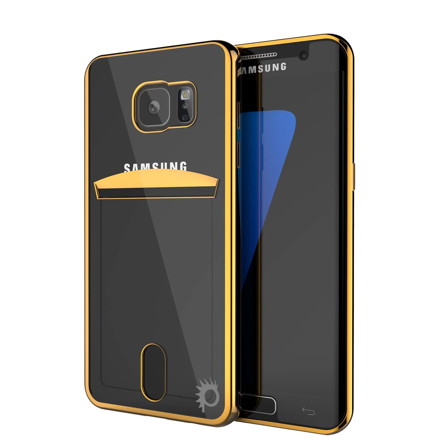 Galaxy S7 EDGE Case, PUNKCASE® LUCID Gold Series | Card Slot | SHIELD Screen Protector | Ultra Fit 3 Galaxy S7 EDGE Case, PUNKCASE® LUCID Gold Series | Card Slot | SHIELD Screen Protector | Ultra Fit