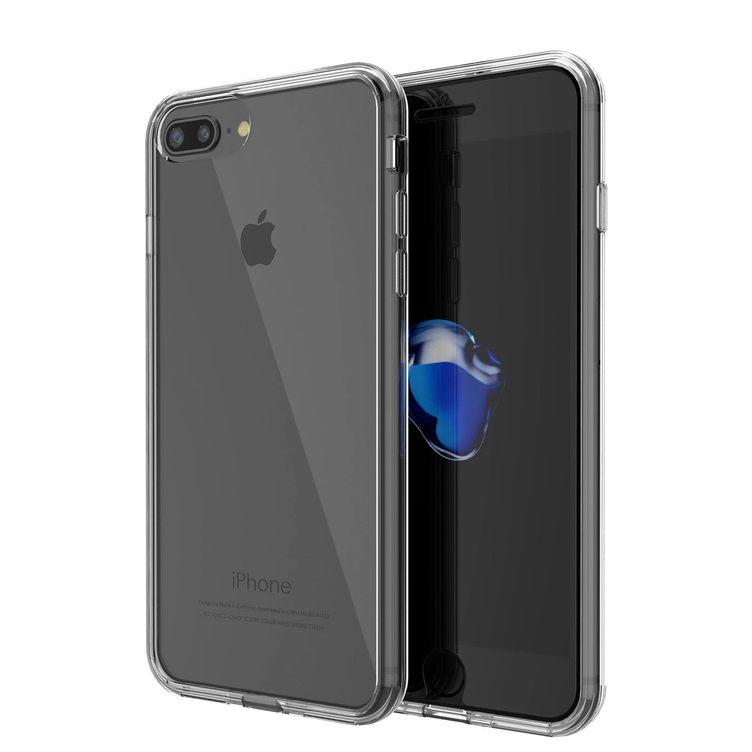 IPhone 7 Case Punkcase® LUCID 2.0 Clear Series Series W/ PUNK SHIELD Screen Protector | Ultra Fit 3 IPhone 7 Case Punkcase® LUCID 2.0 Clear Series Series W/ PUNK SHIELD Screen Protector | Ultra Fit