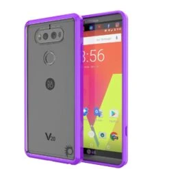 LG V20 Case Punkcase® LUCID 2.0 Purple Series W/ PUNK SHIELD Glass Screen Protector | Ultra Fit
