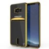 Galaxy S8 Plus Case, PUNKCASE® LUCID Gold Series | Card Slot | SHIELD Screen Protector | Ultra Fit