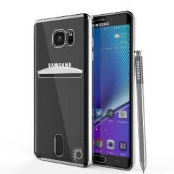 Galaxy Note 5 Case, PUNKCASE® LUCID Silver Series | Card Slot | SHIELD Screen Protector | Ultra Fit -Phone Vibe Shop perspektive lucid note 5 a3e0ca35 8d5d 4a98 b1eb 8d540d53cef0
