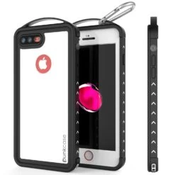 IPhone 8+ Plus Waterproof Case, Punkcase ALPINE Series, White | Heavy Duty Armor Cover