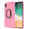 IPhone XR Case, Punkcase Magnetix Protective TPU Cover W/ Kickstand, Tempered Glass Screen Protector [Pink] -Phone Vibe Shop pink