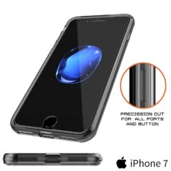 IPhone 7+ Plus Case Punkcase® LUCID 2.0 Crystal Black Series W/ SHIELD Screen Protector | Ultra Fit -Phone Vibe Shop port lucid 2 iphone 7plus 17b53c49 18ed 410b 9f26 8e4f42571684