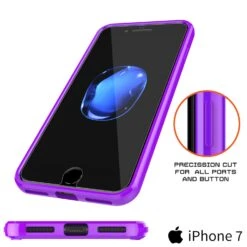 IPhone 7+ Plus Case Punkcase® LUCID 2.0 Purple Series W/ PUNK SHIELD Screen Protector | Ultra Fit -Phone Vibe Shop port lucid 2 iphone 7plus a4a41b36 b4ca 4b02 b30d c631859856ce