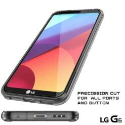 LG G6 Case Punkcase® LUCID 2.0 Crystal Black Series W/ PUNK SHIELD Screen Protector | Ultra Fit -Phone Vibe Shop port lucid 2 lg g6 2fb4f4e8 ac84 415b ba1b b77293abad7e