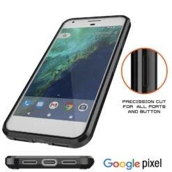 Google Pixel Case Punkcase® LUCID 2.0 Black Series W/ PUNK SHIELD Glass Screen Protector | Ultra Fit -Phone Vibe Shop port lucid 2 pixel