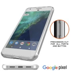 Google Pixel XL Case Punkcase® LUCID 2.0 Clear Series W/ PUNK SHIELD Glass Screen Protector | Ultra Fit -Phone Vibe Shop port lucid 2 pixel 17b83d8e 3edc 4886 af5e 4721e4f394a3