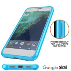 Google Pixel Case Punkcase® LUCID 2.0 Light Blue Series W/ PUNK SHIELD Glass Screen Protector | Ultra Fit -Phone Vibe Shop port lucid 2 pixel 421368c5 d781 4b94 828f e589b6f20be5