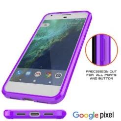 Google Pixel XL Case Punkcase® LUCID 2.0 Purple Series W/ PUNK SHIELD Glass Screen Protector | Ultra Fit -Phone Vibe Shop port lucid 2 pixel e104cf68 3126 4da0 9937 53d29f5361fe