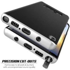 Galaxy Note 8 Case, PunkCase [Stealth Series] Hybrid 3-Piece Shockproof Dual Layer Cover [Non-Slip] [Soft TPU + PC Bumper] With PUNKSHIELD Screen Protector For Samsung Note 8 [White] -Phone Vibe Shop port stealth Galaxy Note 8 02c4f958 3e91 445b a768 4ecf95409fba