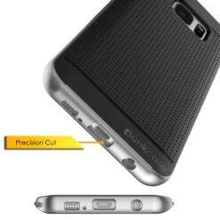 Galaxy S7 Edge Case, PunkCase STEALTH Silver Series Hybrid 3-Piece Shockproof Dual Layer Cover -Phone Vibe Shop precision s7edge dot 66d69c98 224c 42d0 acc2 2722520c09e4